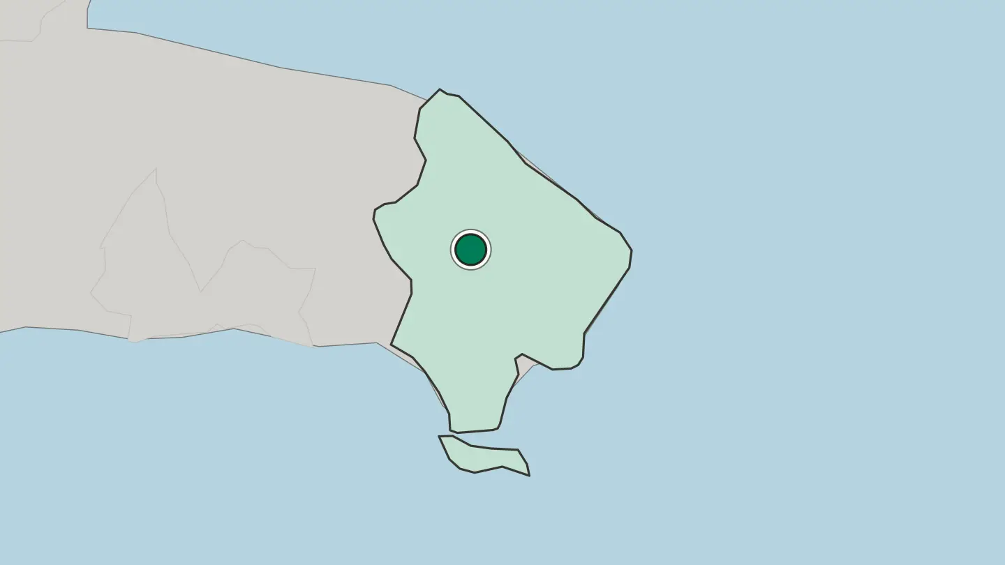 Map of Salvaleón de Higüey in Dominican Republic