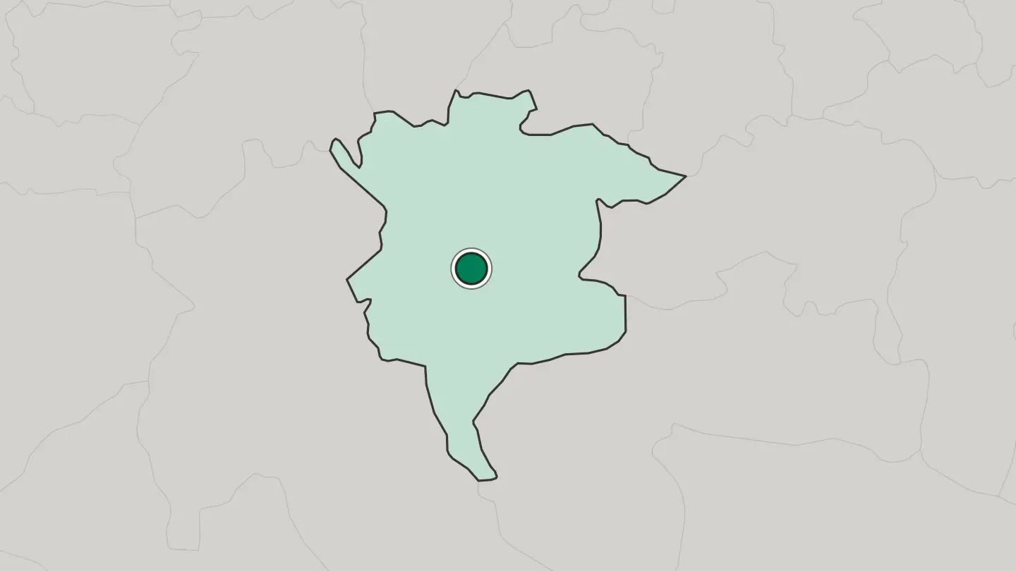 Map of Bou Saâda in Algeria