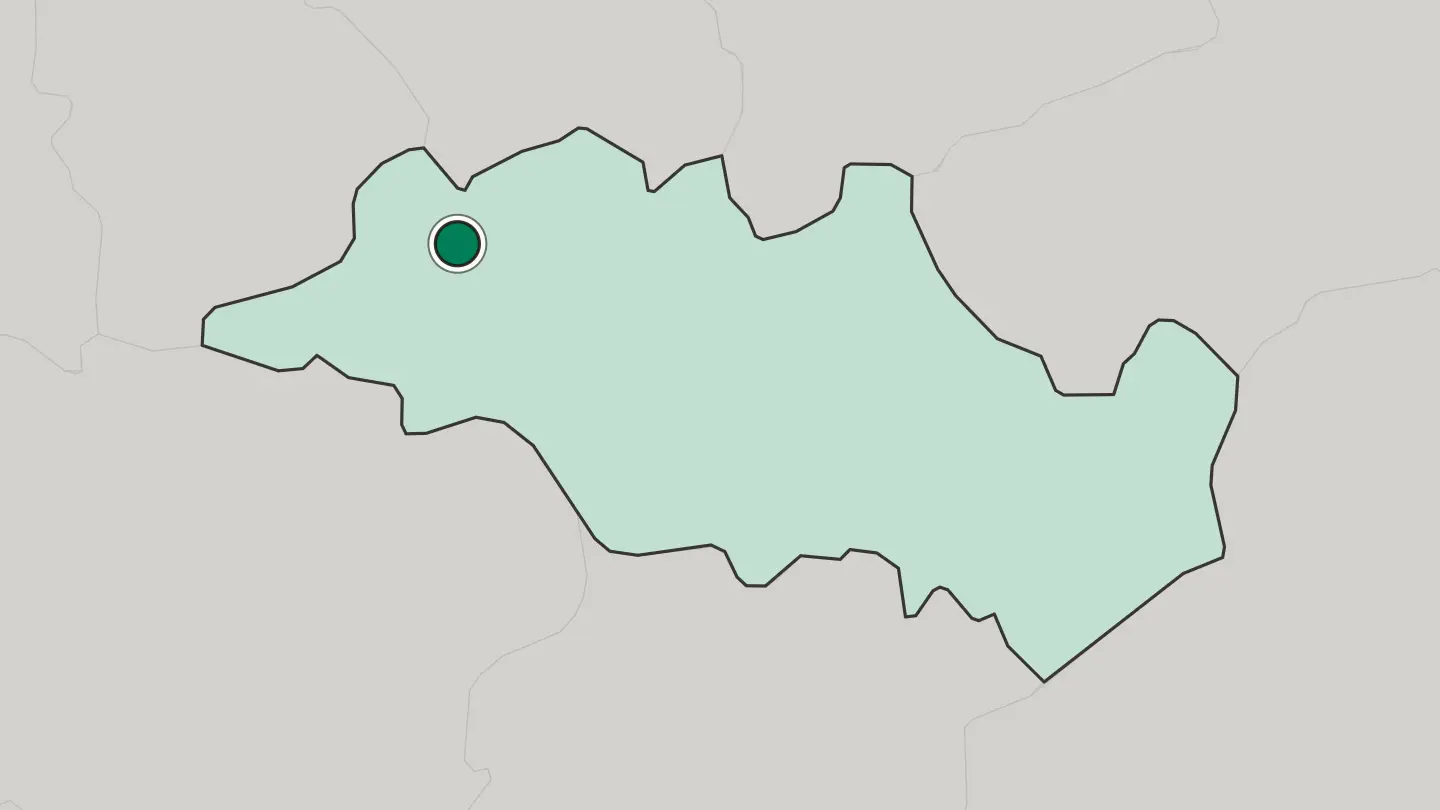 Map of Aïn M’Lila in Algeria
