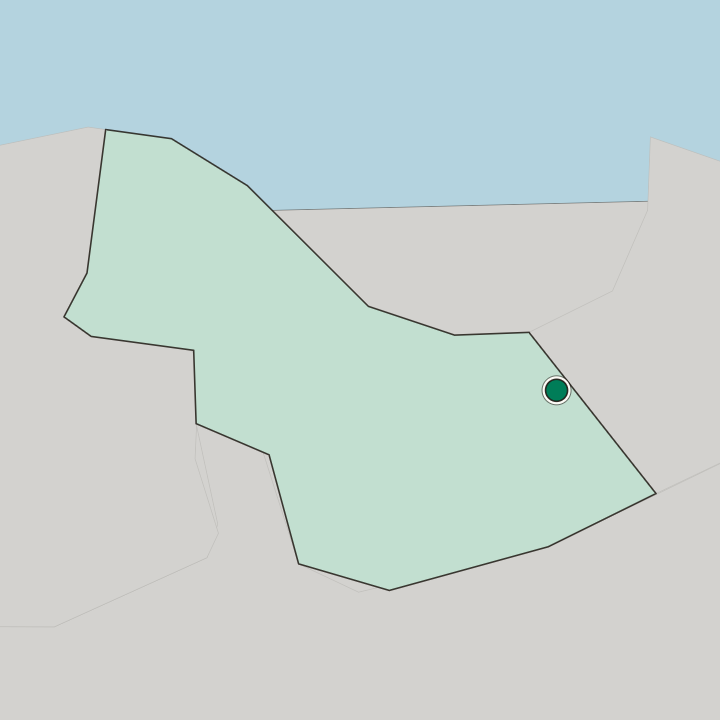 Map showing Bab Ezzouar — In Wilaya d’ Alger