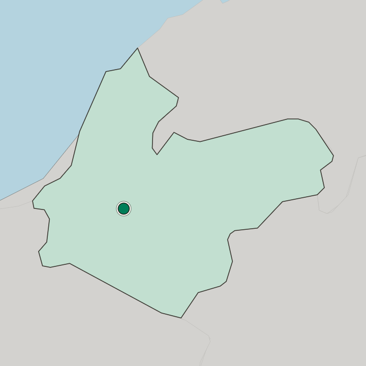 Map showing Aïn Temouchent — In Wilaya de Aïn Temouchent