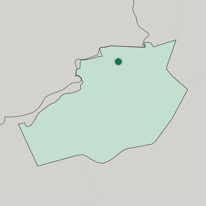 Map showing Béchar — In Wilaya de Béchar