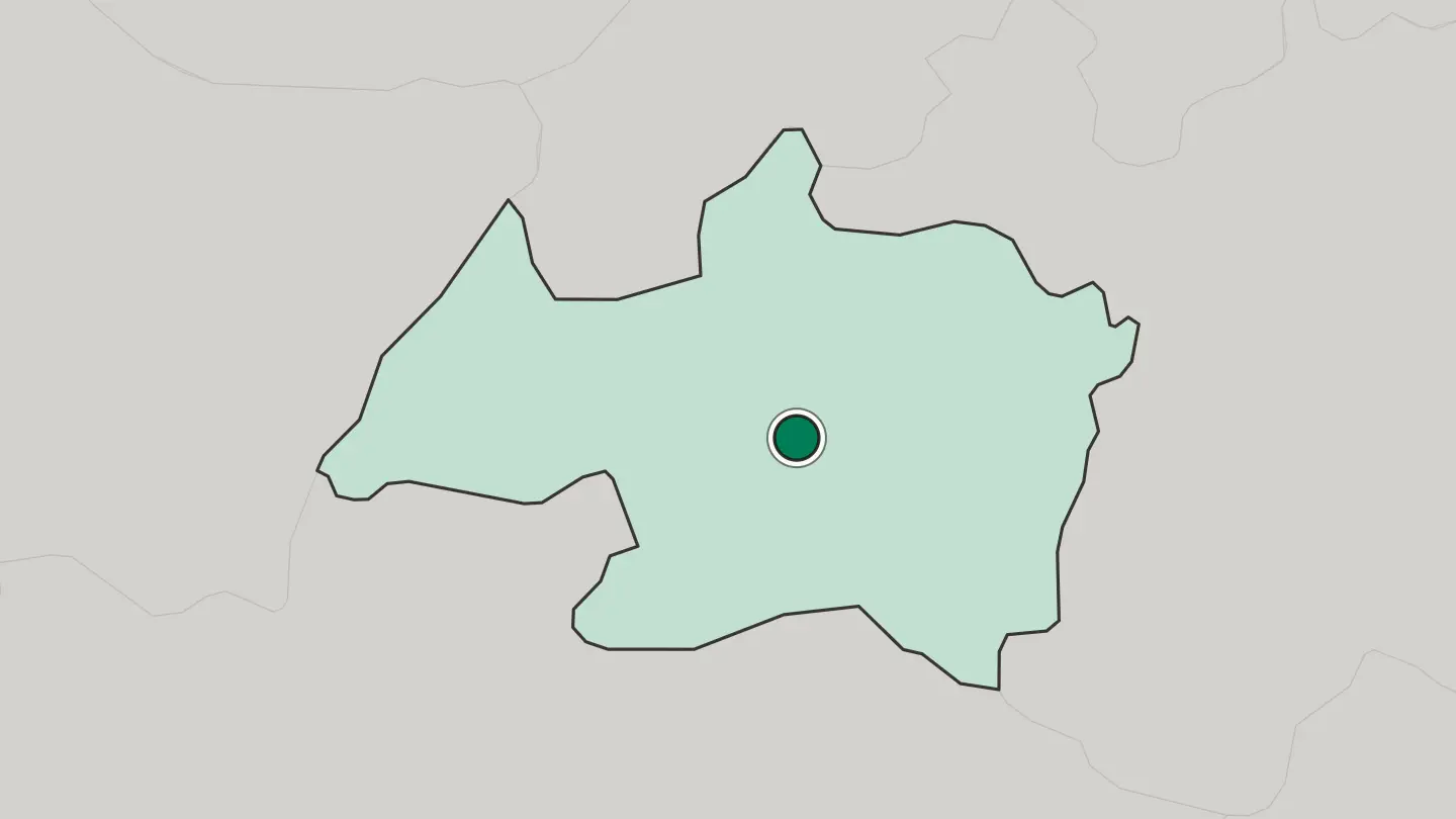 Map of Bordj Bou Arreridj in Algeria