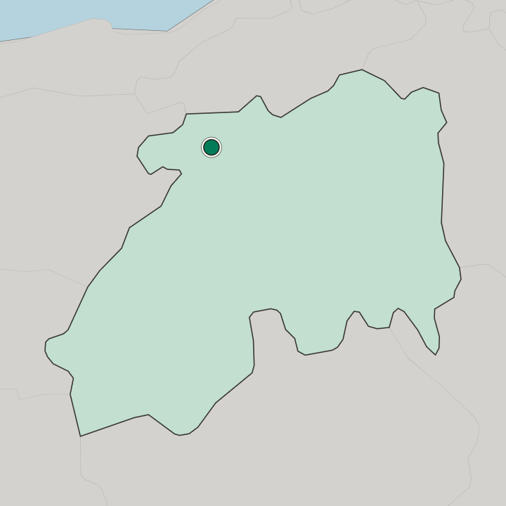 Map showing Médéa — In Wilaya de Médéa