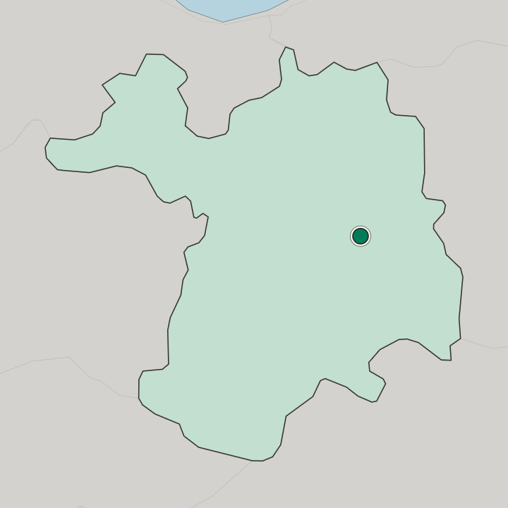 Map showing El Eulma — In Wilaya de Sétif