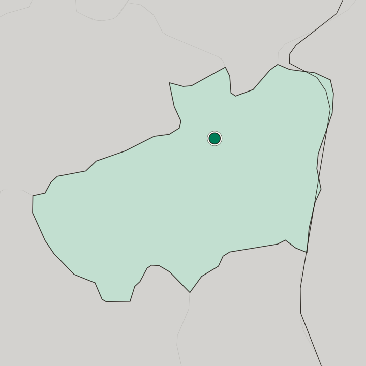 Map showing Souk Ahras — In Wilaya de Souk Ahras