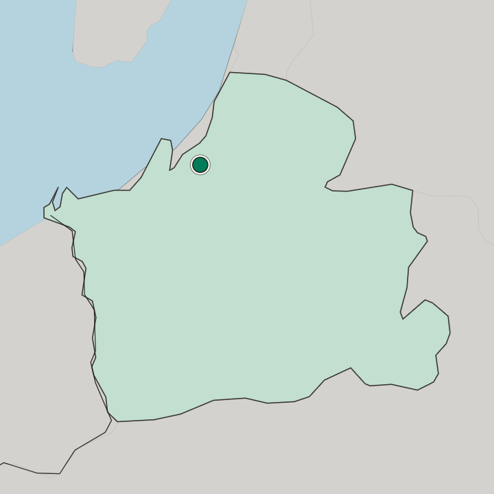 Map showing Machala — In Provincia de El Oro