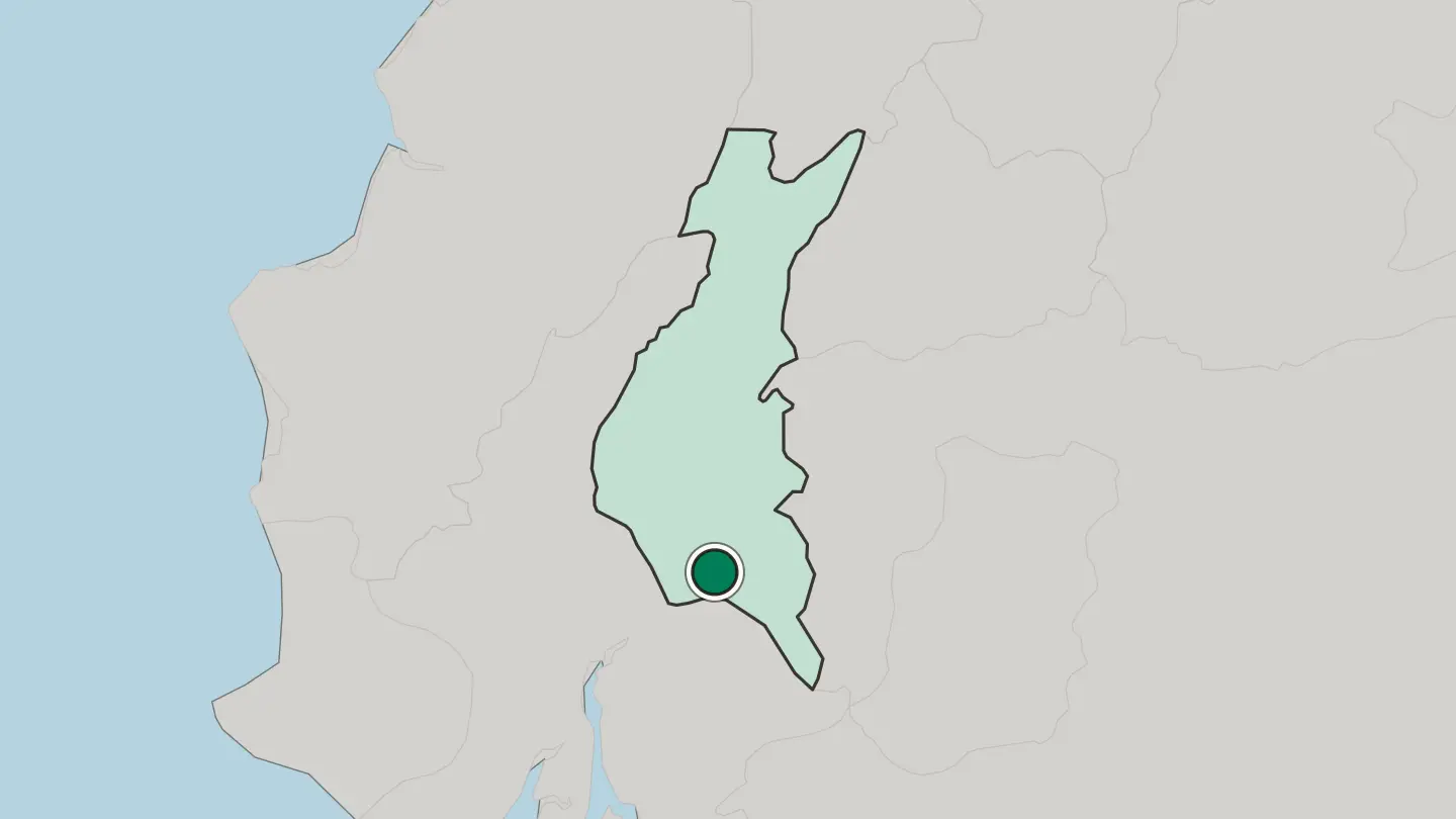 Map of Babahoyo in Ecuador