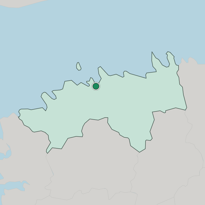 Map showing Tallinn — In Harjumaa