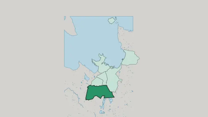Map of Nõmme in Tallinn