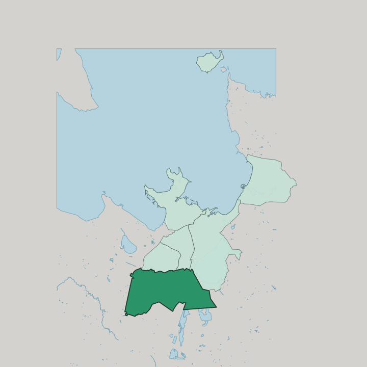 Map showing Nõmme — In Tallinn