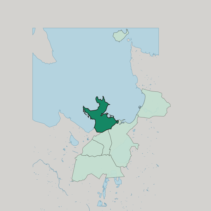 Map showing Põhja-Tallinn — In Tallinn