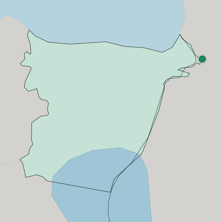 Map showing Narva — In Ida-Virumaa