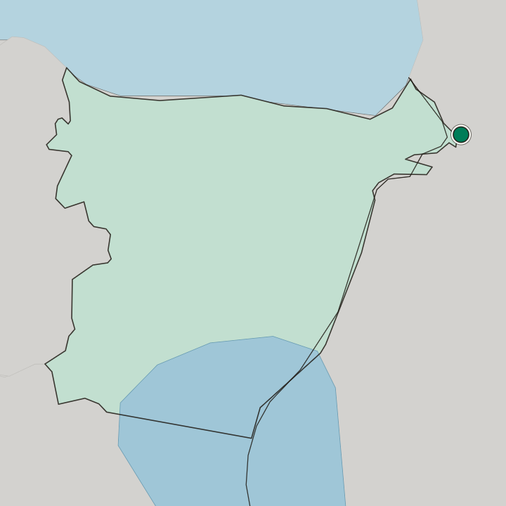Map showing Narva — In Ida-Virumaa