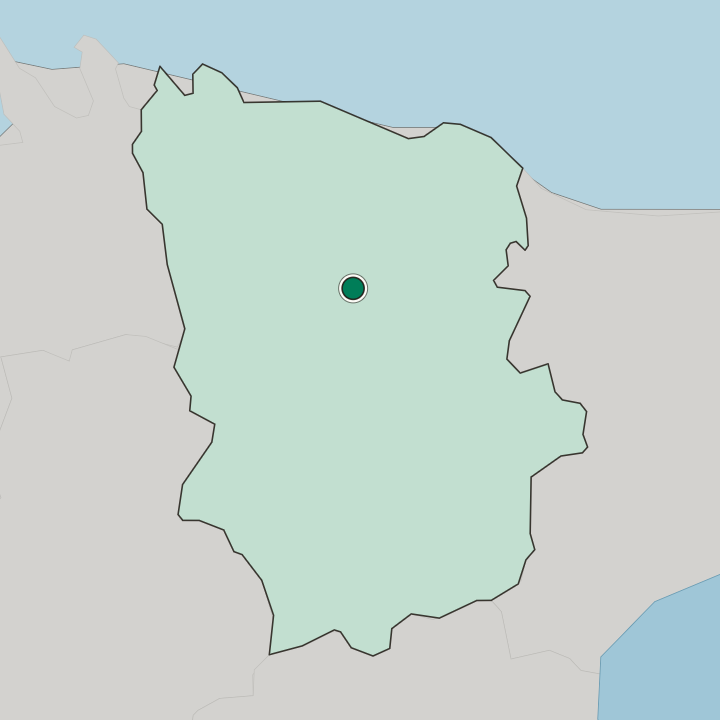 Map showing Rakvere — In Lääne-Virumaa