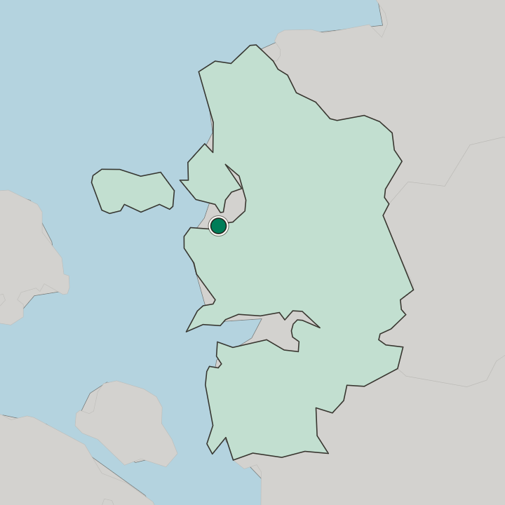 Map showing Haapsalu — In Läänemaa