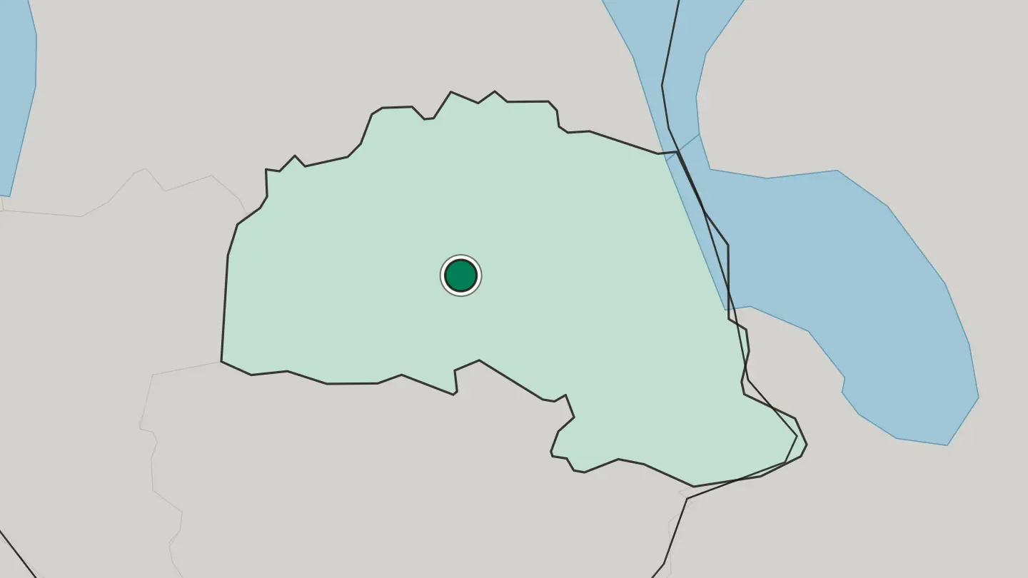 Map of Põlva in Estonia