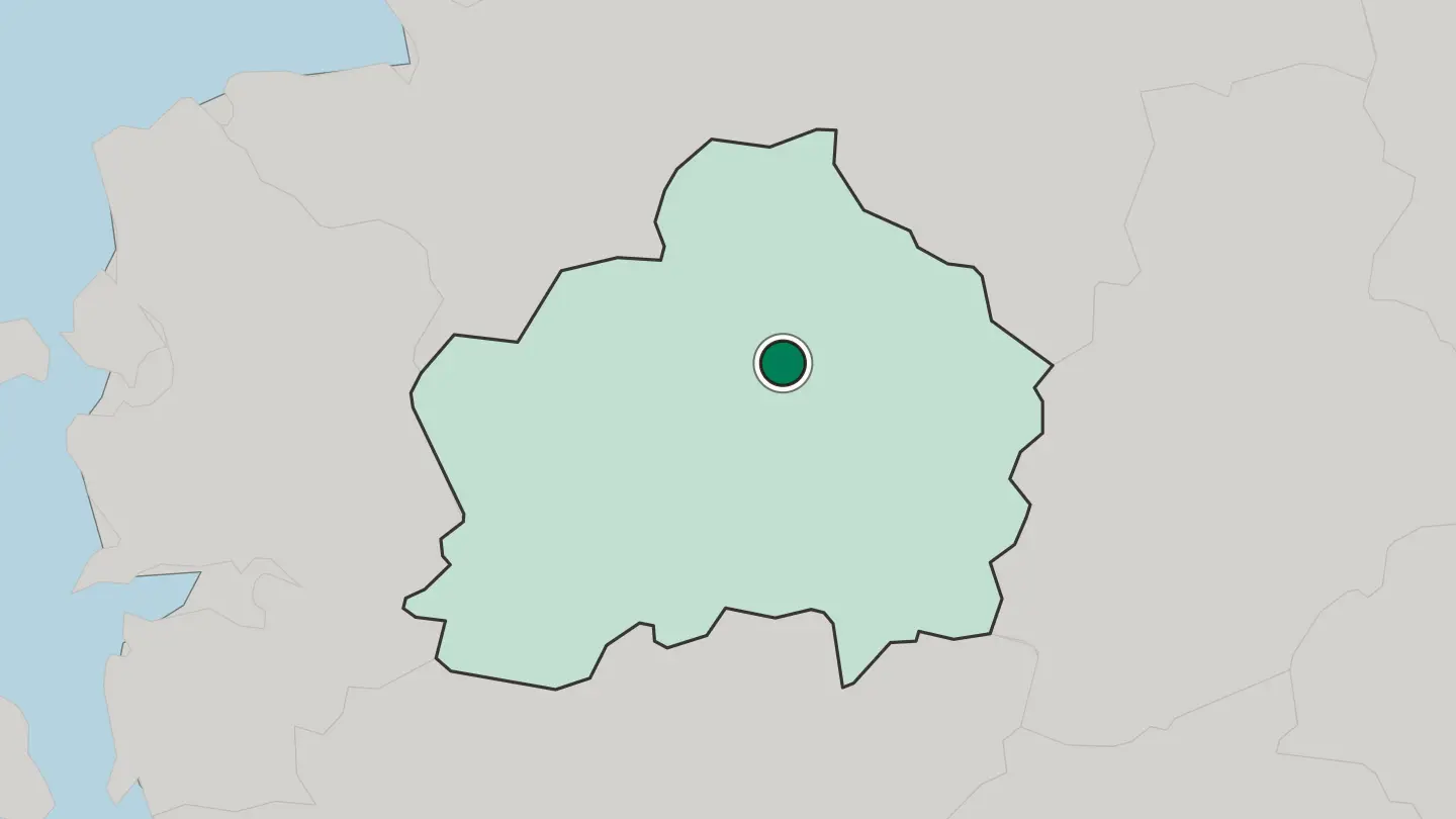 Map of Rapla in Estonia