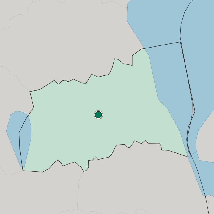 Map showing Tartu — In Tartumaa