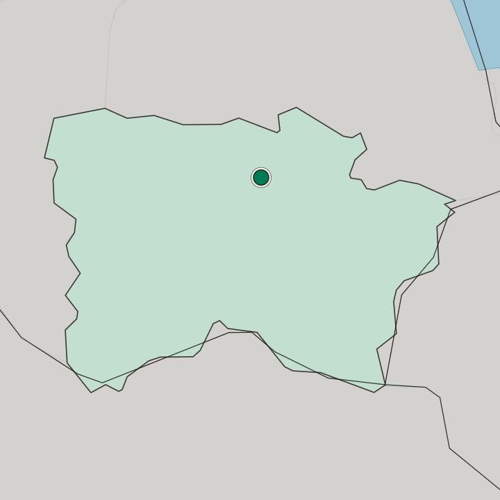 Map showing Võru — In Võrumaa