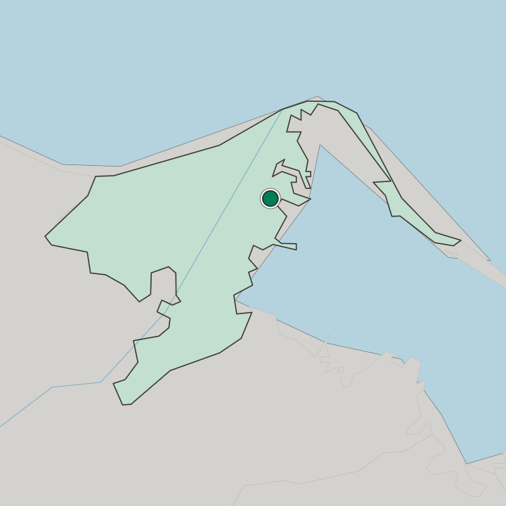 Map showing Damietta — In Damietta Governorate