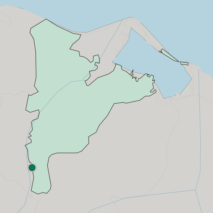 Map showing Mīt Ghamr — In Muḩāfaz̧at ad Daqahlīyah