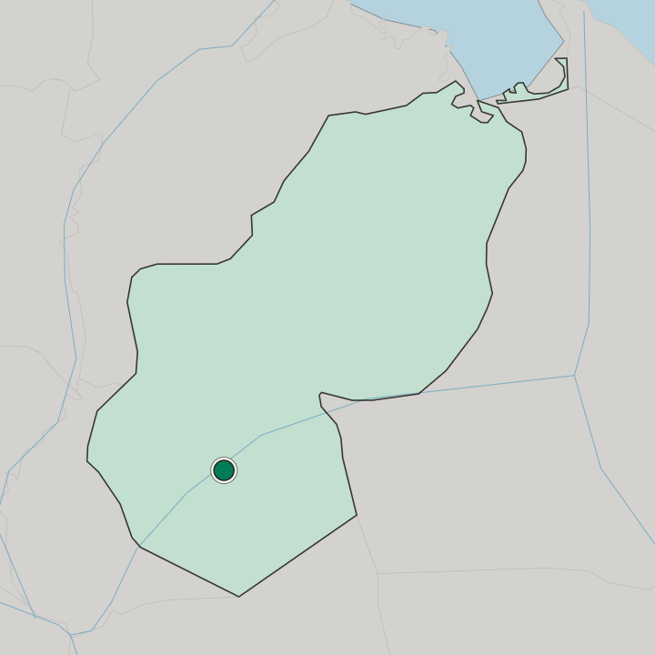 Map showing Bilbeis — In Muḩāfaz̧at ash Sharqīyah