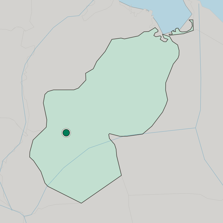 Map showing Zagazig — In Muḩāfaz̧at ash Sharqīyah