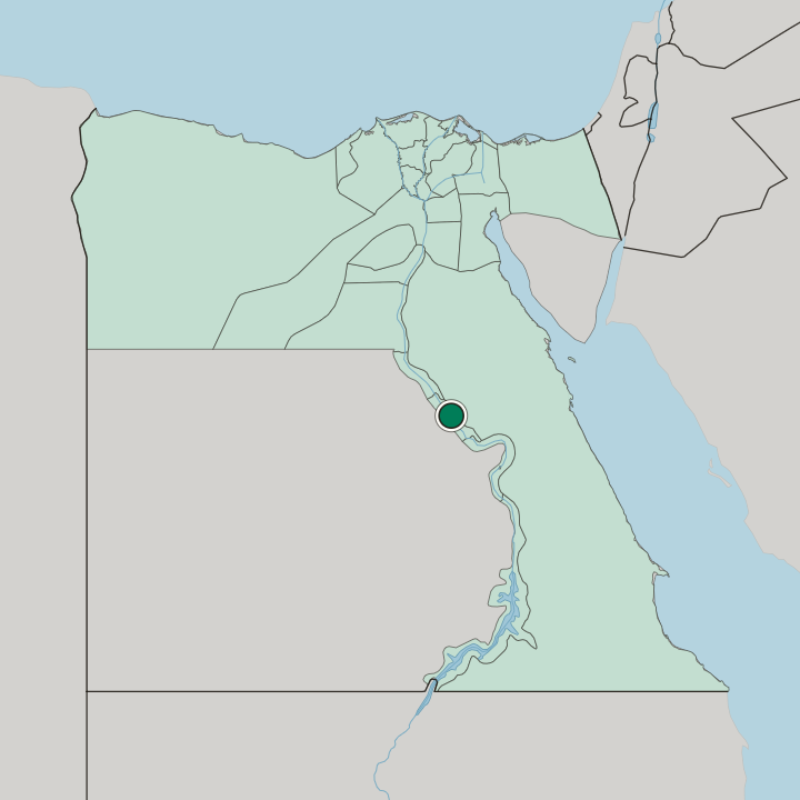 Map showing Akhmīm — In Egypt