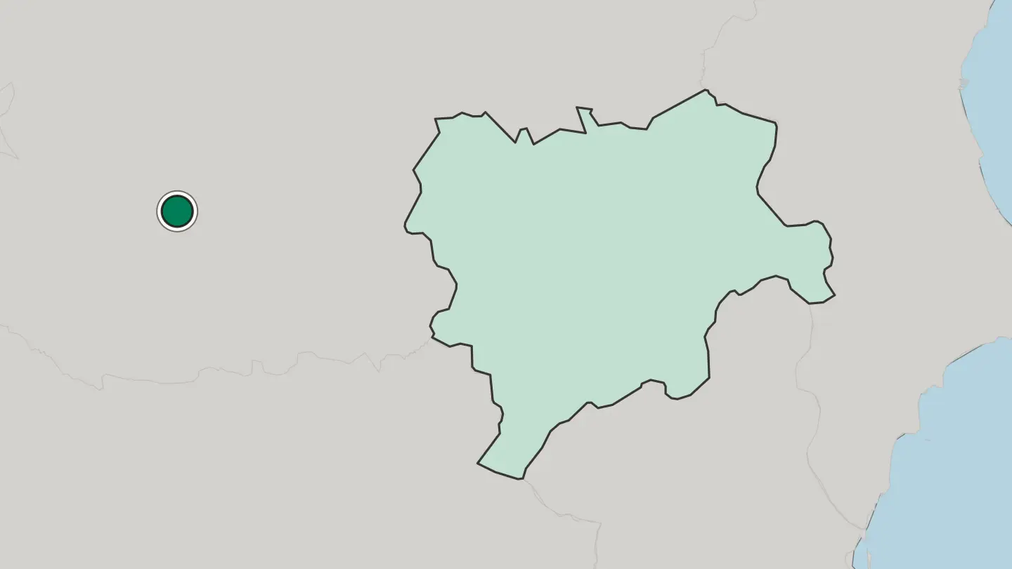 Map of Ciudad Real in Spain