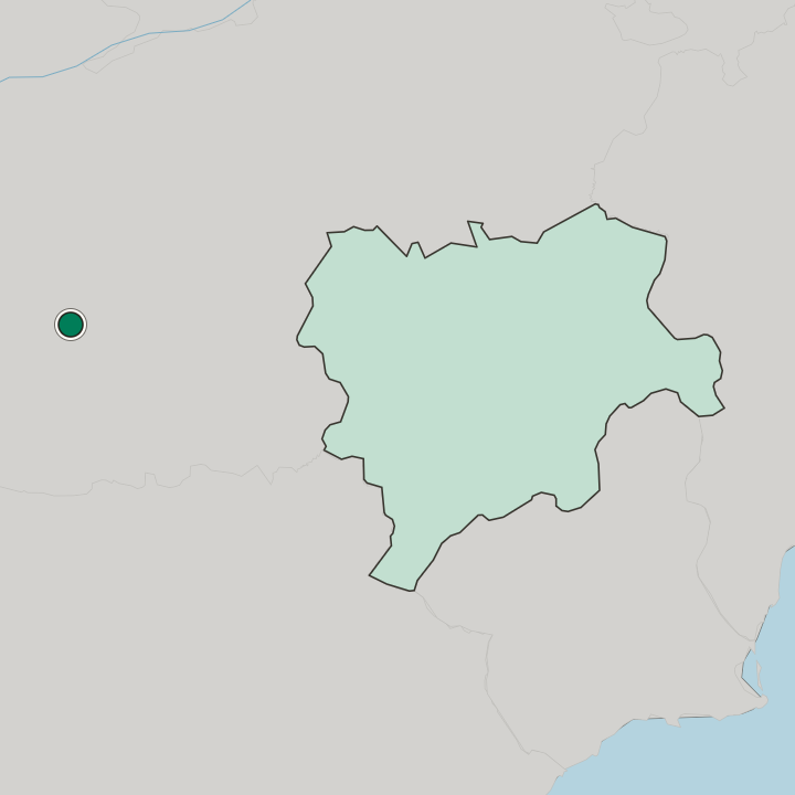 Map showing Ciudad Real — In Castilla-La Mancha