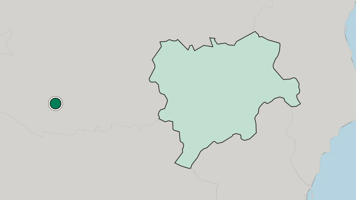 Map of Puertollano in Spain