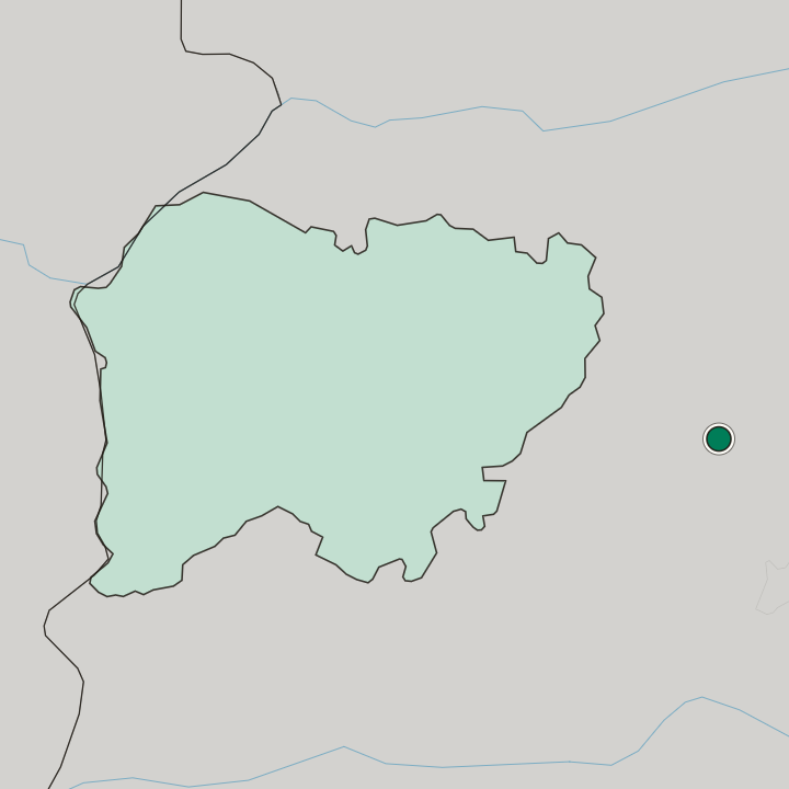 Map showing Ávila — In Castilla y León