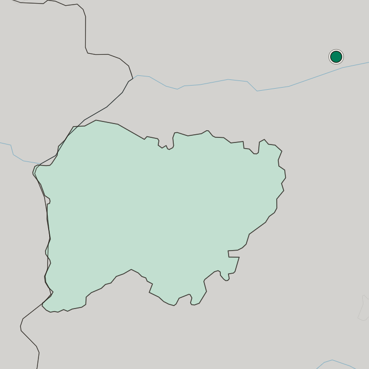 Map showing Valladolid — In Castilla y León