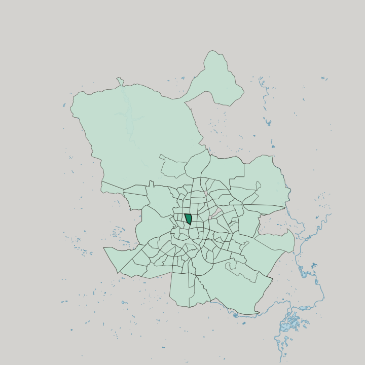 Map showing Almagro — In Madrid