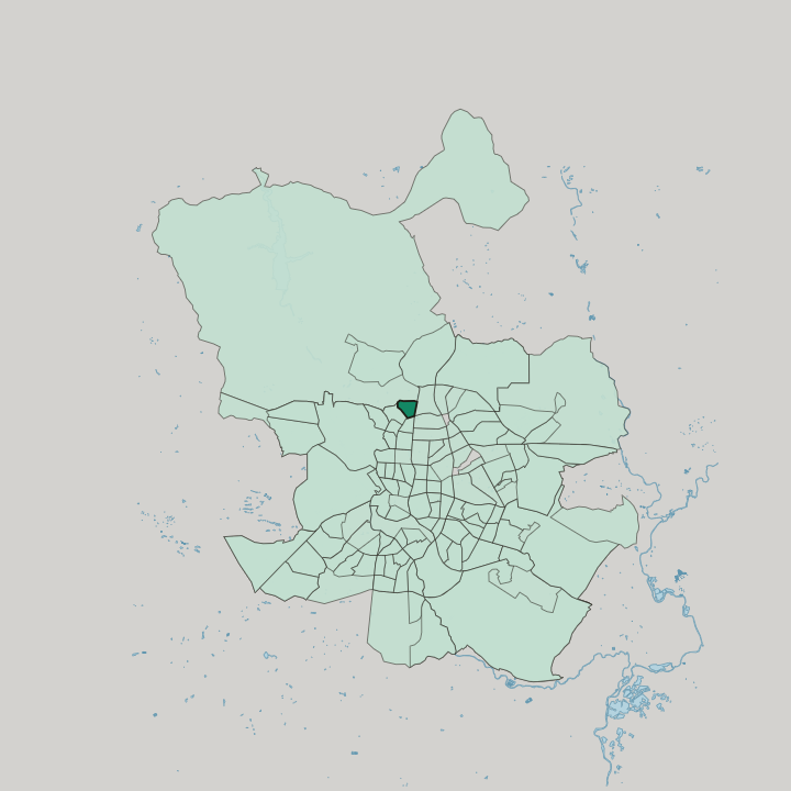 Map showing Almenara — In Madrid