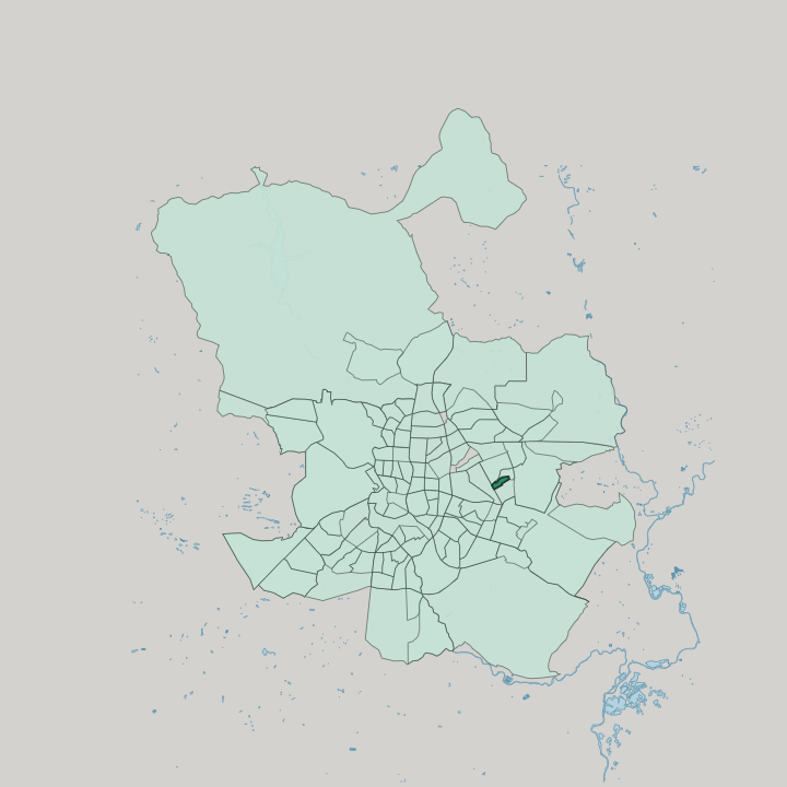 Map showing Amposta — In Madrid