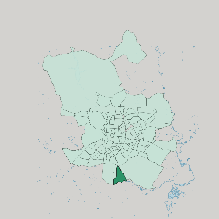 Map showing Butarque — In Madrid