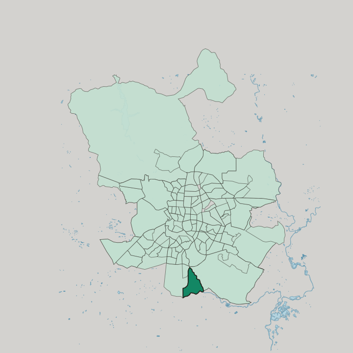 Map showing Butarque — In Madrid