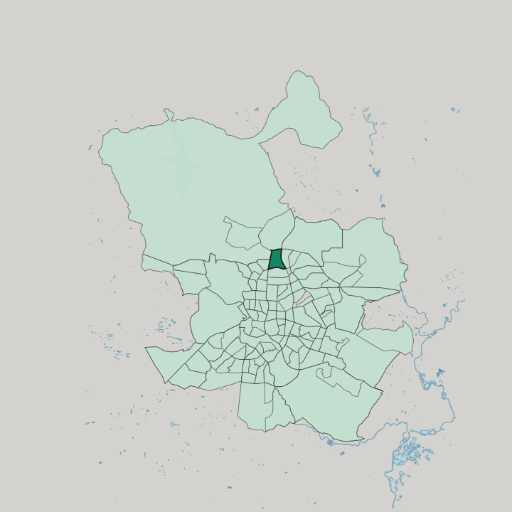 Map showing Castilla — In Madrid