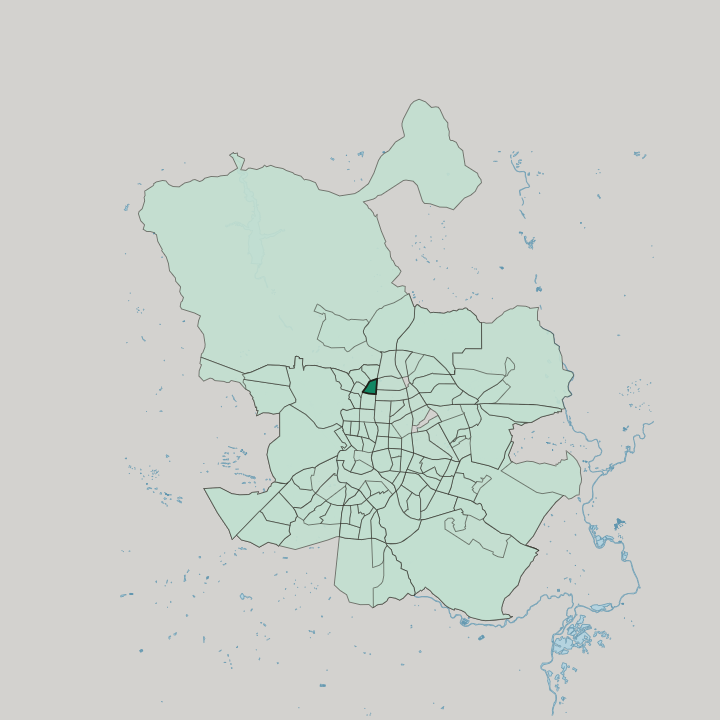 Map showing Castillejos — In Madrid