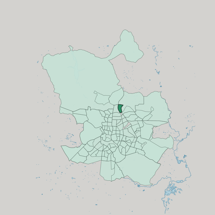 Map showing Costillares — In Madrid