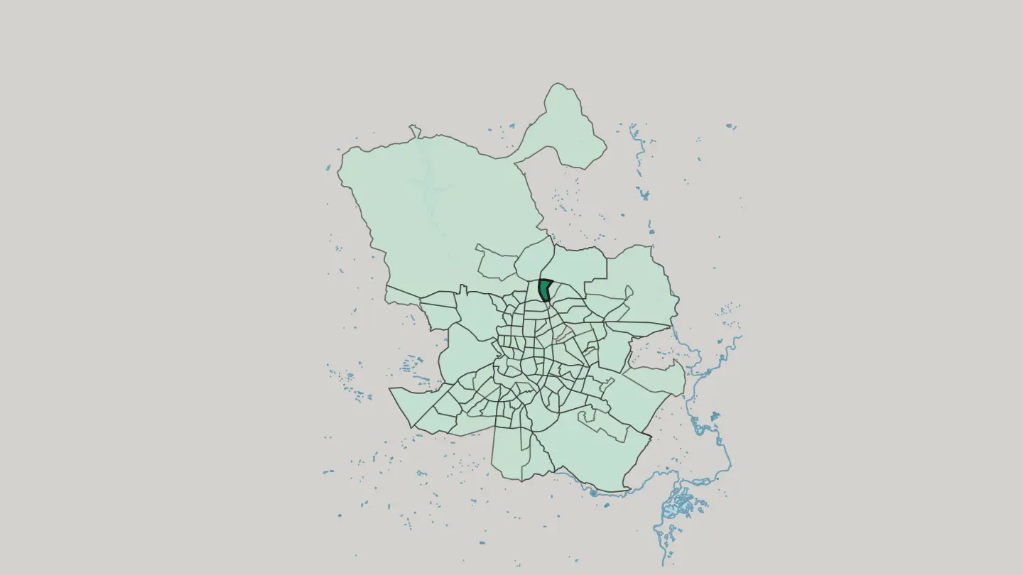 Map of Costillares in Madrid