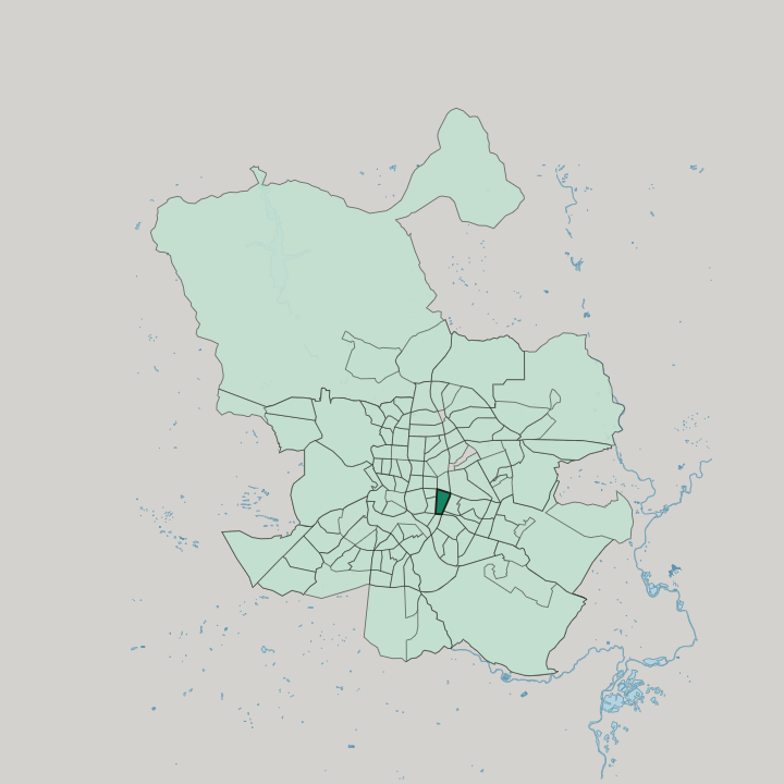 Map showing Estrella — In Madrid