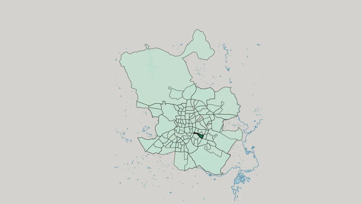 Map of Fontarrón in Madrid