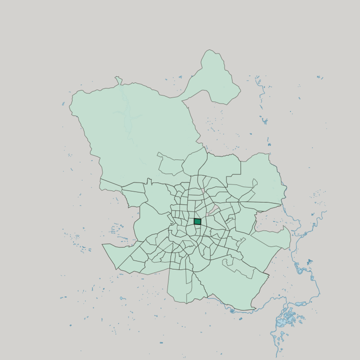Map showing Goya — In Madrid