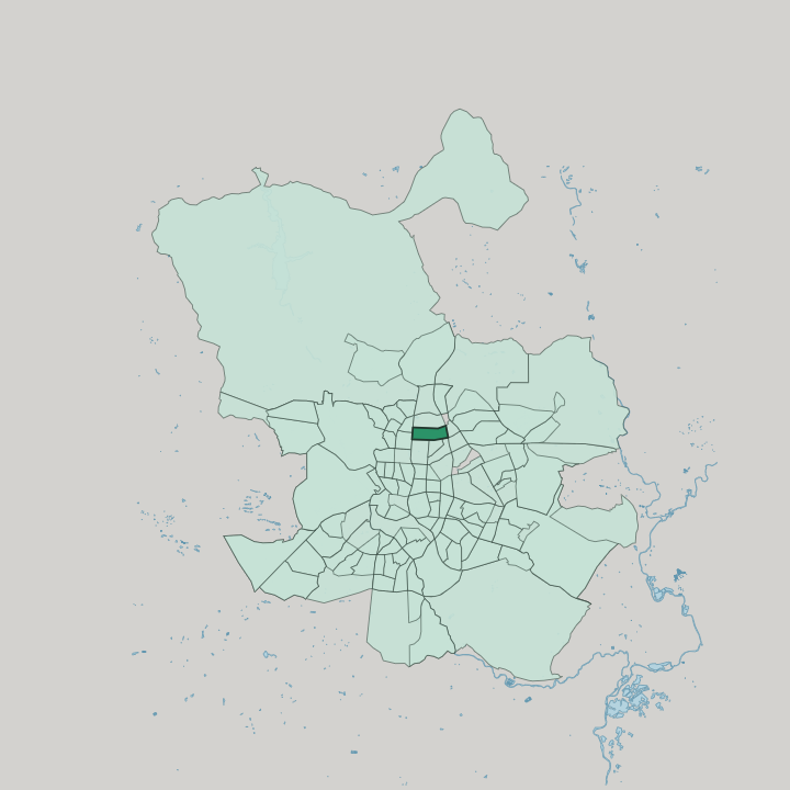 Map showing Hispanoamérica — In Madrid