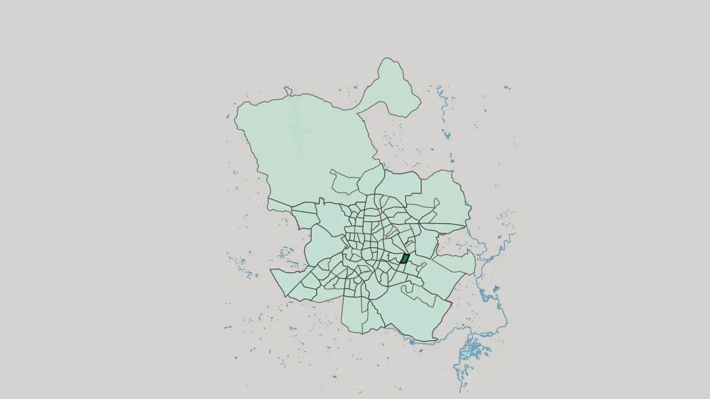 Map of Horcajo in Madrid