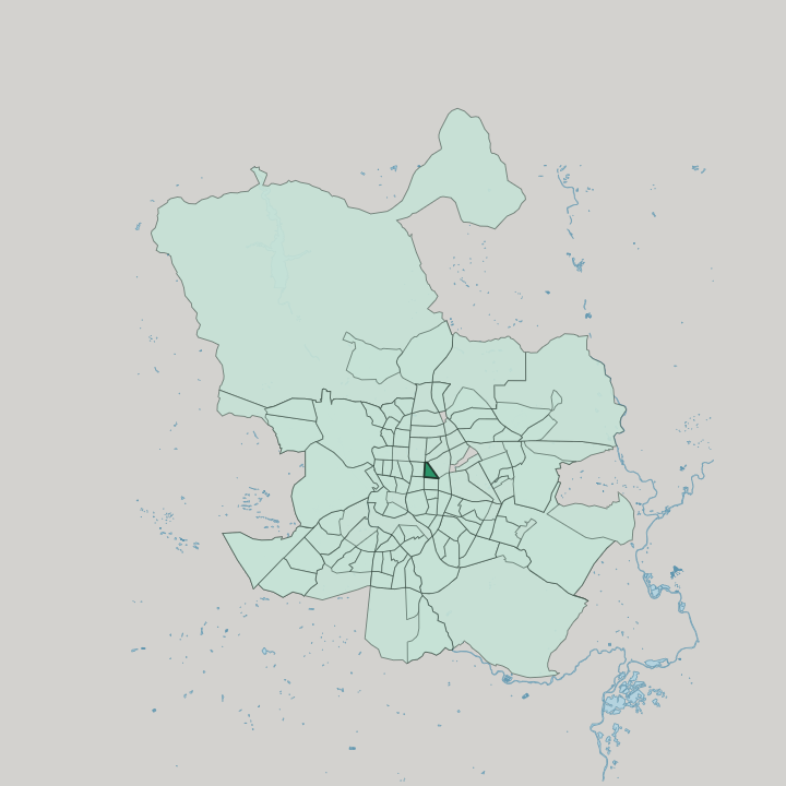 Map showing Lista — In Madrid