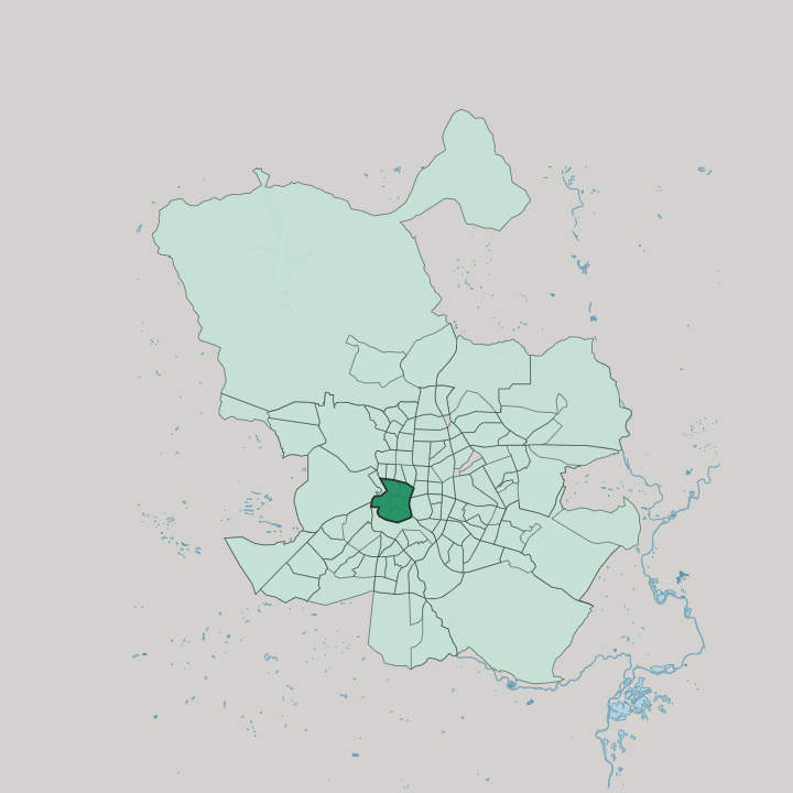 Map showing Madrid Centro — In Madrid